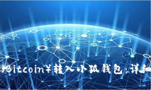 如何将中本聪币（Bitcoin）转入小狐钱包：详细步骤与注意事项